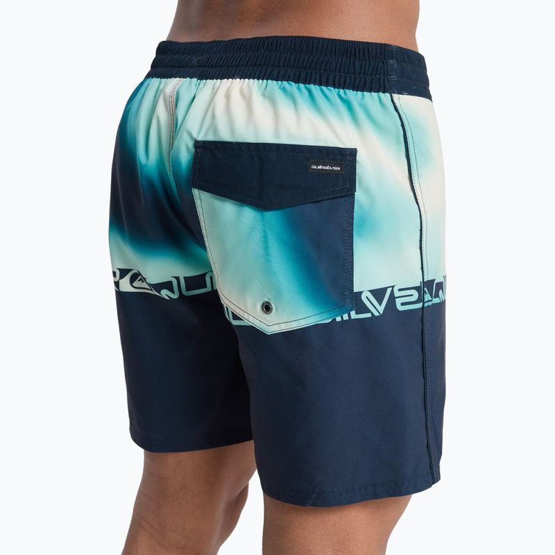 Men's swim shorts Quiksilver Everyday Half Jam 16" dark navy wordblock 8