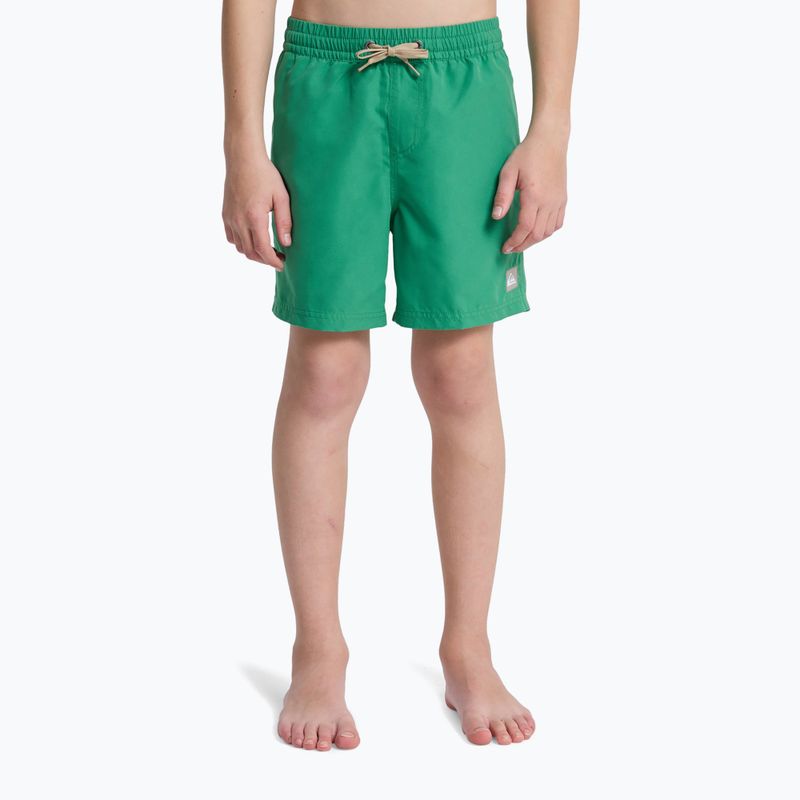 Children's swim shorts Quiksilver Everyday Volley 14" leprechaun 3