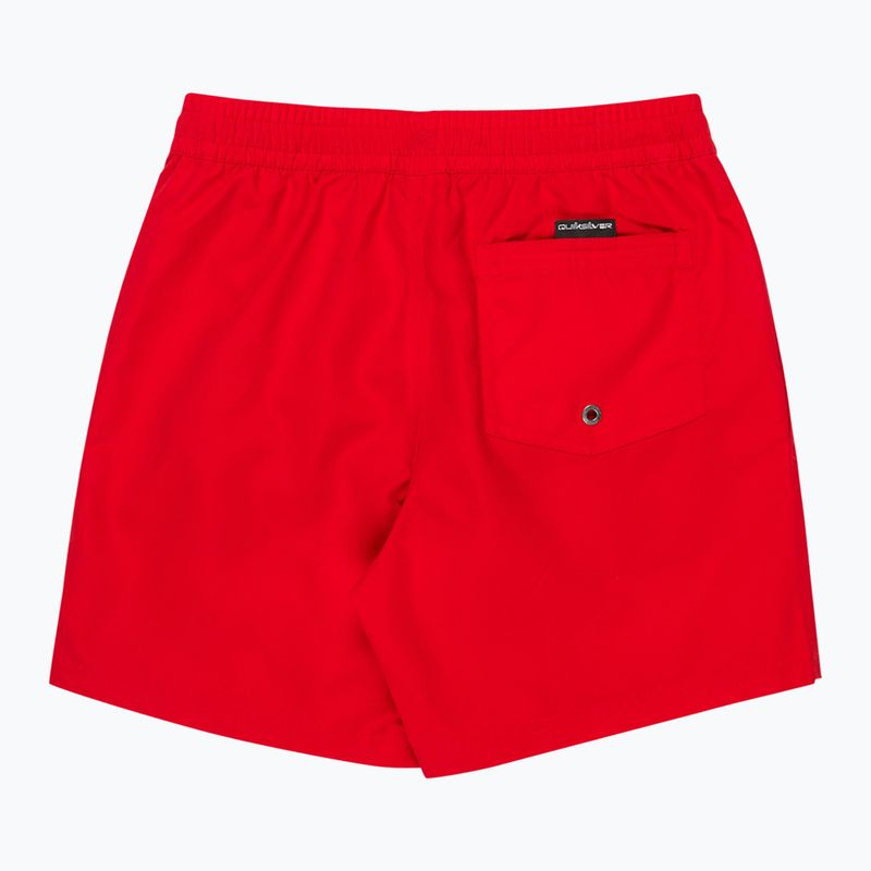 Children's swim shorts Quiksilver Everyday Volley 14" salsa 2
