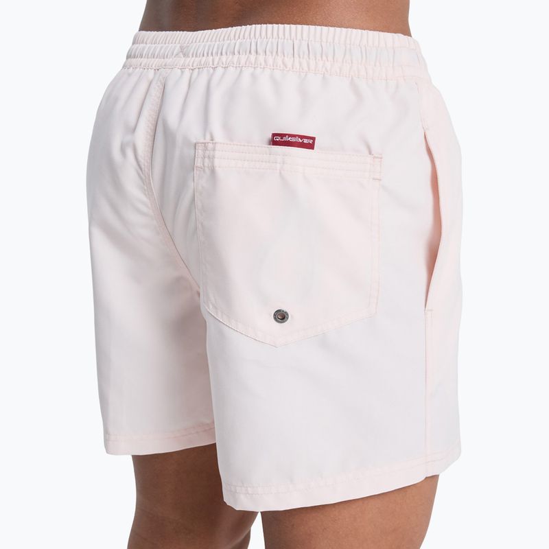 Men's swim shorts Quiksilver Everyday Solid Volley 15" rosewater 7