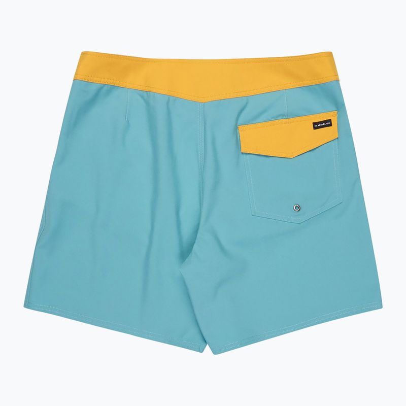 Men's swim shorts Quiksilver Surfsilk Kaimana 16" aqua 2
