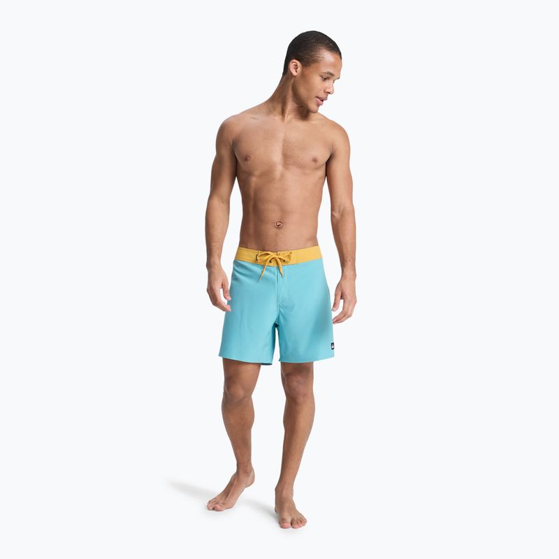 Men's swim shorts Quiksilver Surfsilk Kaimana 16" aqua 4