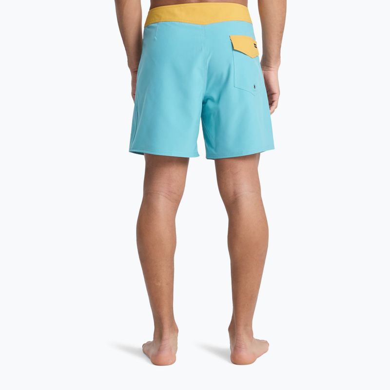 Men's swim shorts Quiksilver Surfsilk Kaimana 16" aqua 5