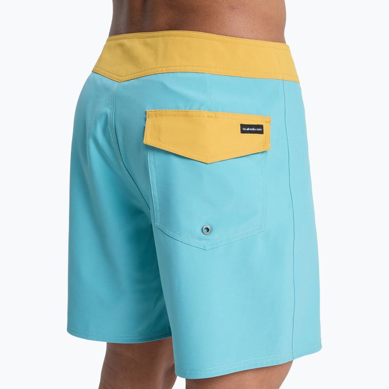 Men's swim shorts Quiksilver Surfsilk Kaimana 16" aqua 8