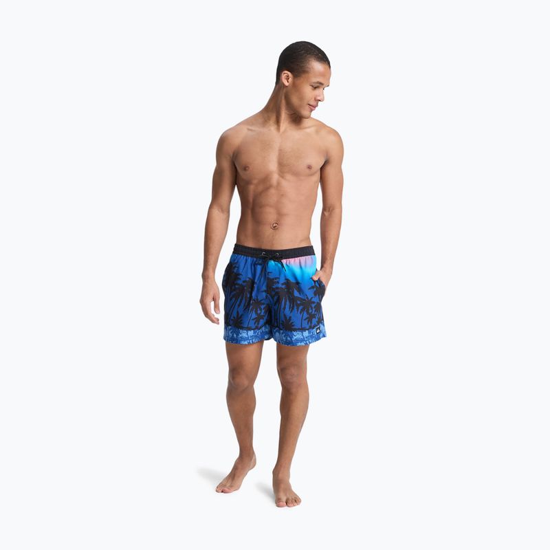 Men's swim shorts Quiksilver Everyday Printed Volley 15" monaco blue thermotropics 4