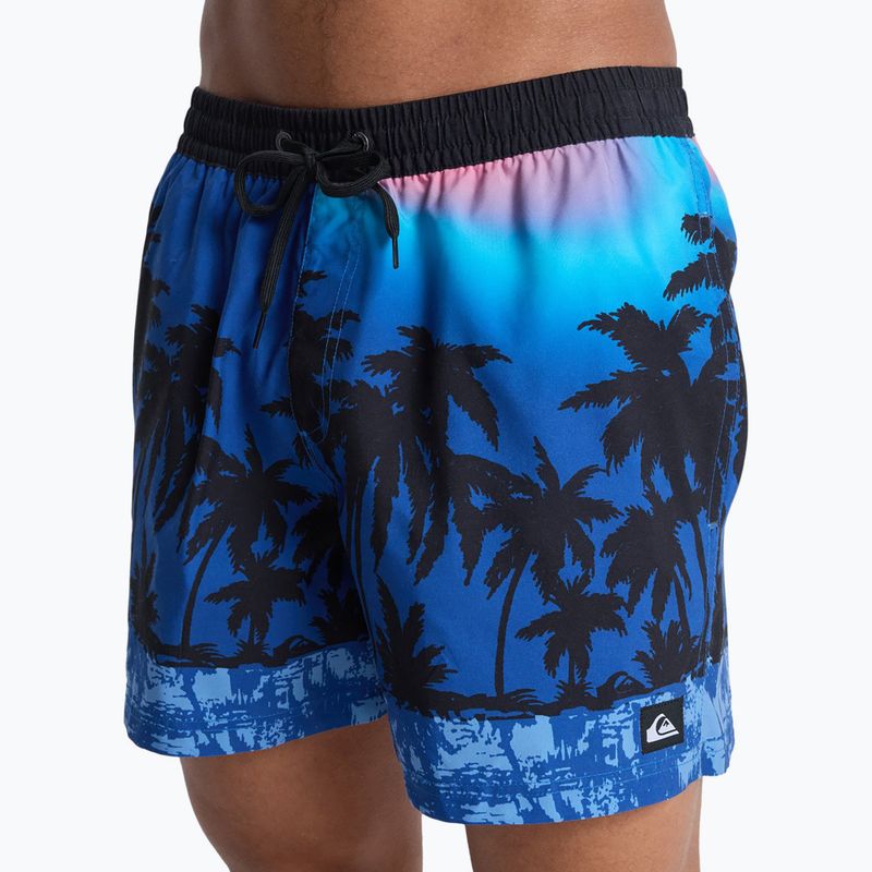 Men's swim shorts Quiksilver Everyday Printed Volley 15" monaco blue thermotropics 7
