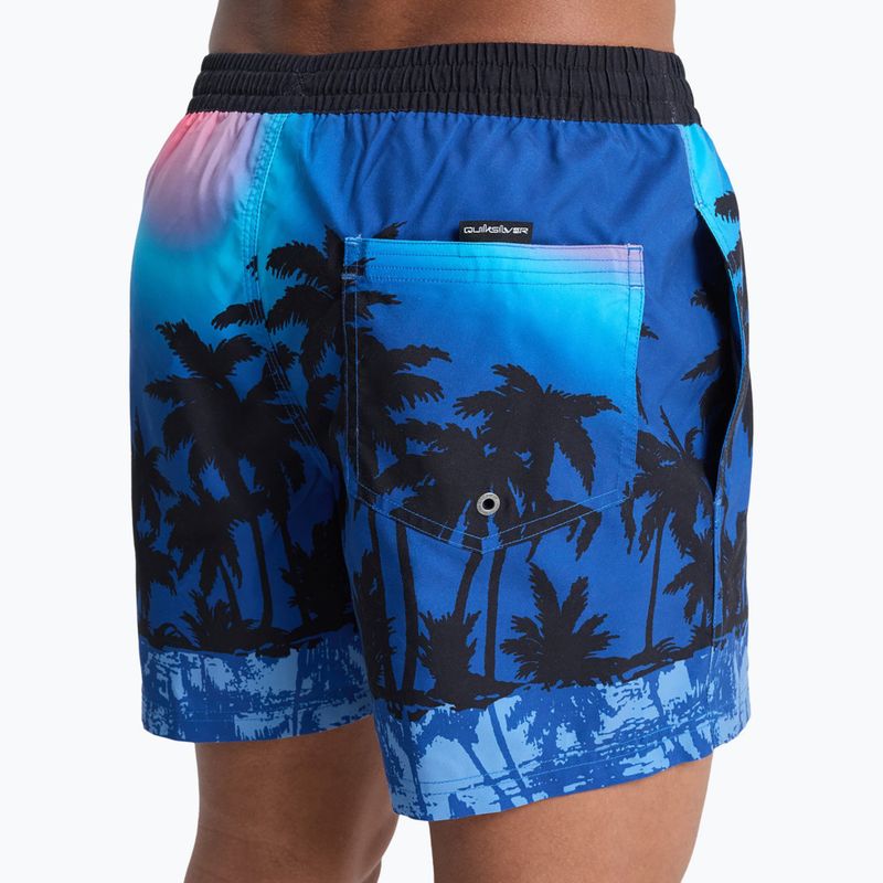 Men's swim shorts Quiksilver Everyday Printed Volley 15" monaco blue thermotropics 8