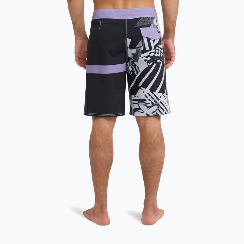 Men's swim shorts Quiksilver Surfsilk Straight 20" black block momentum 5