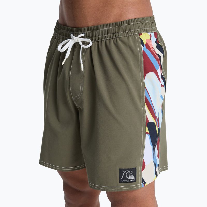 Men's swim shorts Quiksilver Original Arch Volley 17" grape leaf 7