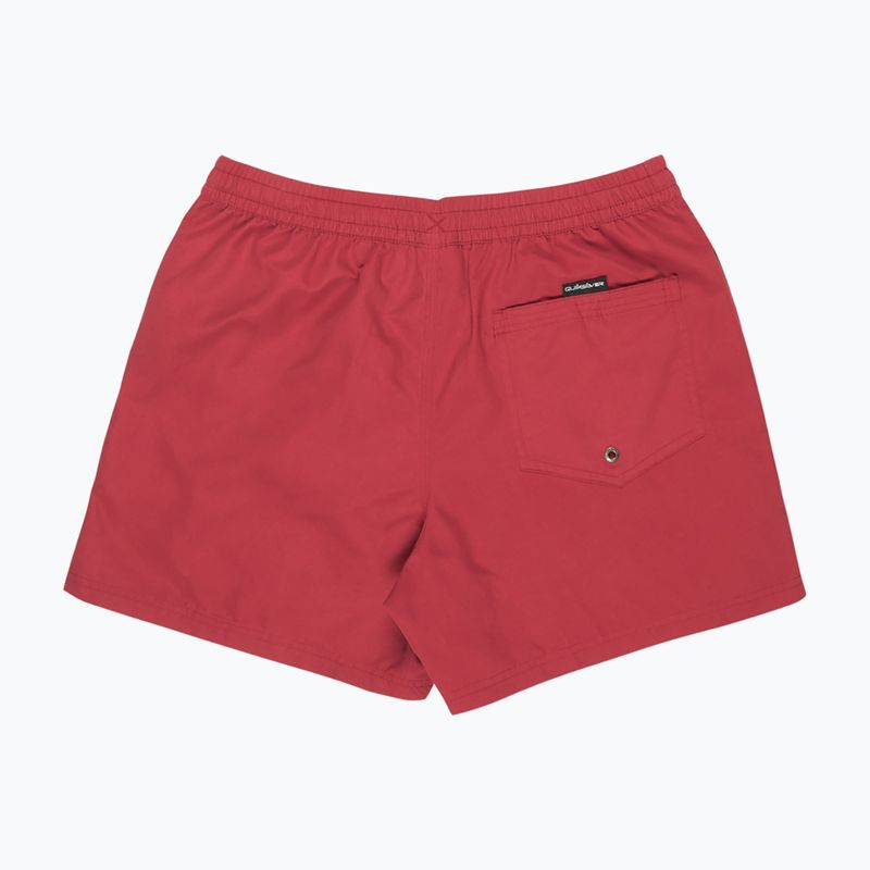 Men's swim shorts Quiksilver Everyday Solid Volley 15" burnt russet 2