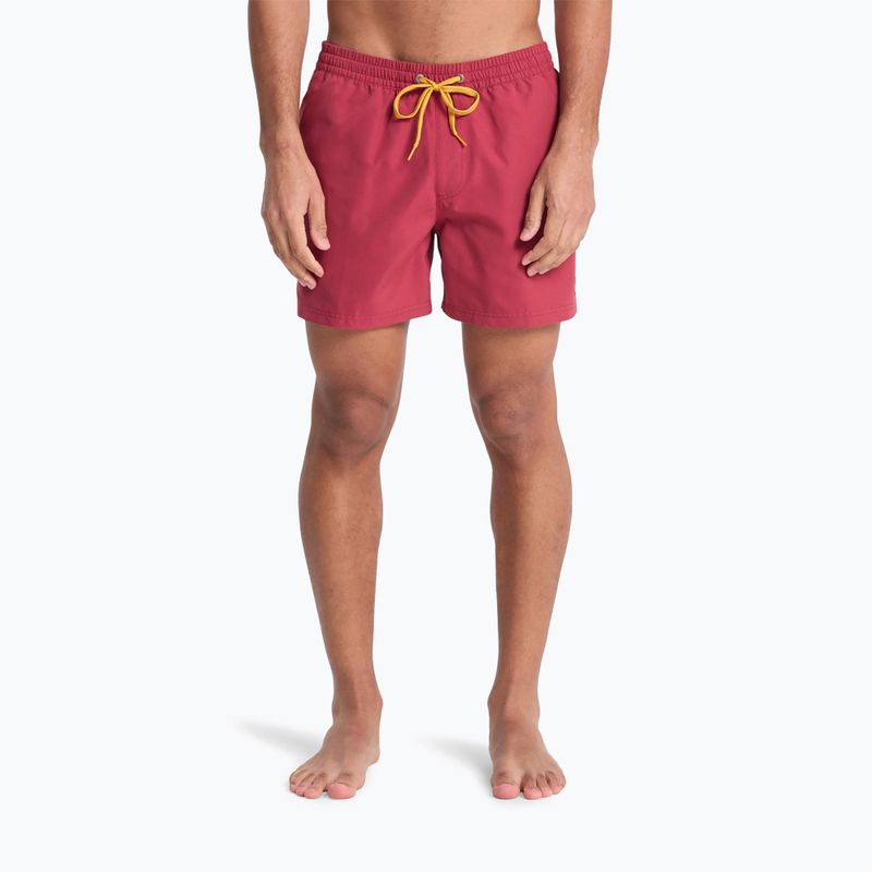 Men's swim shorts Quiksilver Everyday Solid Volley 15" burnt russet 3