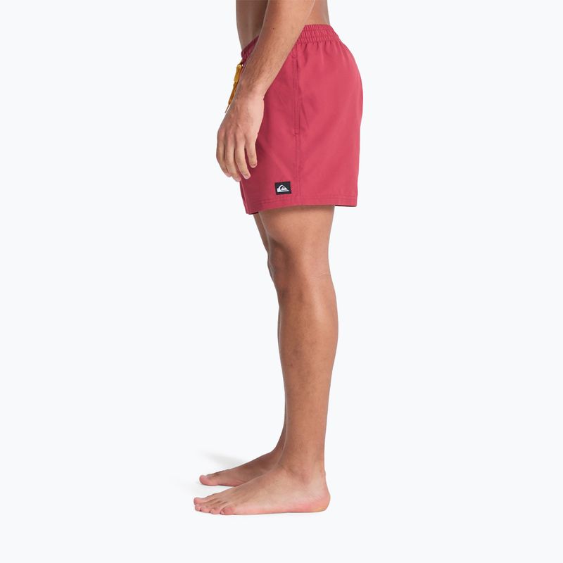 Men's swim shorts Quiksilver Everyday Solid Volley 15" burnt russet 6
