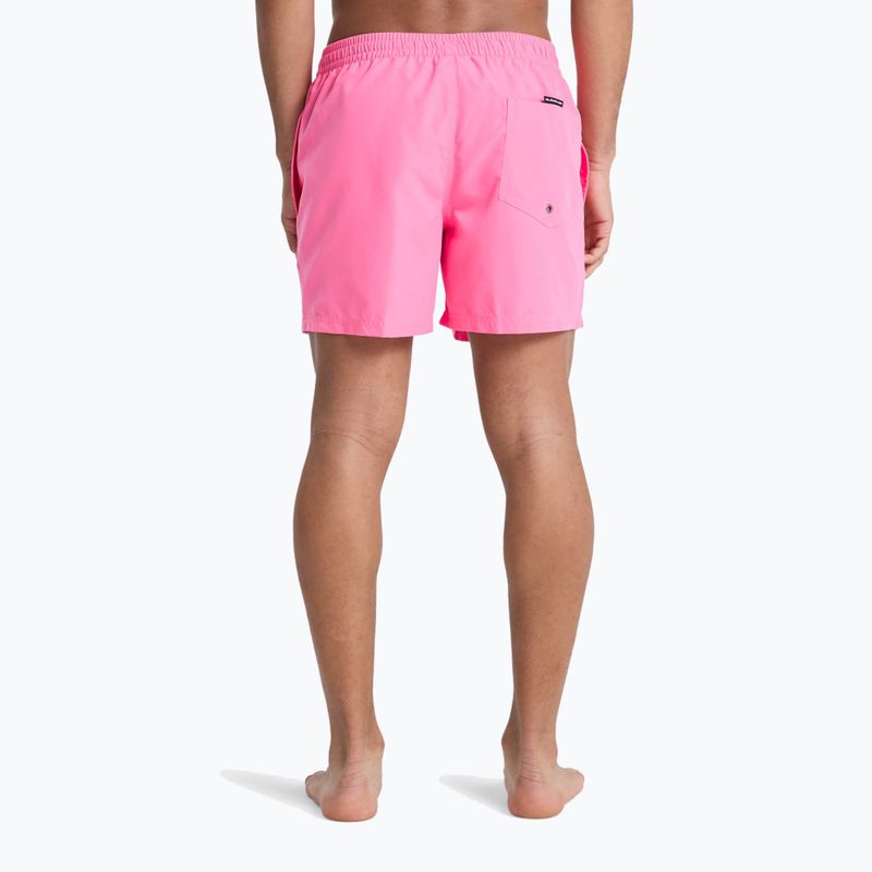 Men's swim shorts Quiksilver Everyday Solid Volley 15" pink lemonade 5