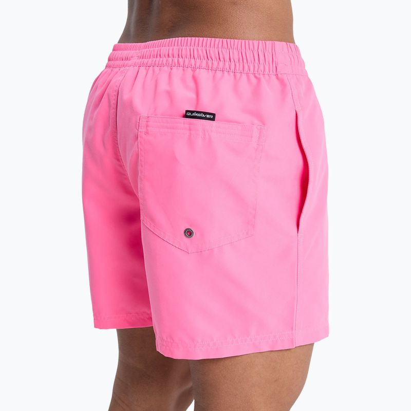 Men's swim shorts Quiksilver Everyday Solid Volley 15" pink lemonade 8