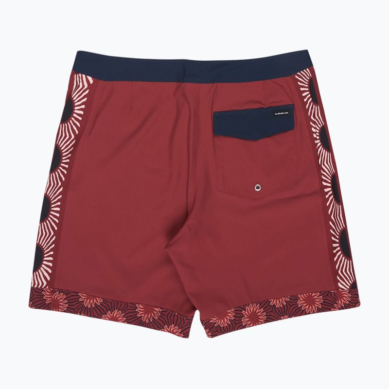 Men's swim shorts Quiksilver Surfsilk Nomad 18" burnt russet 2