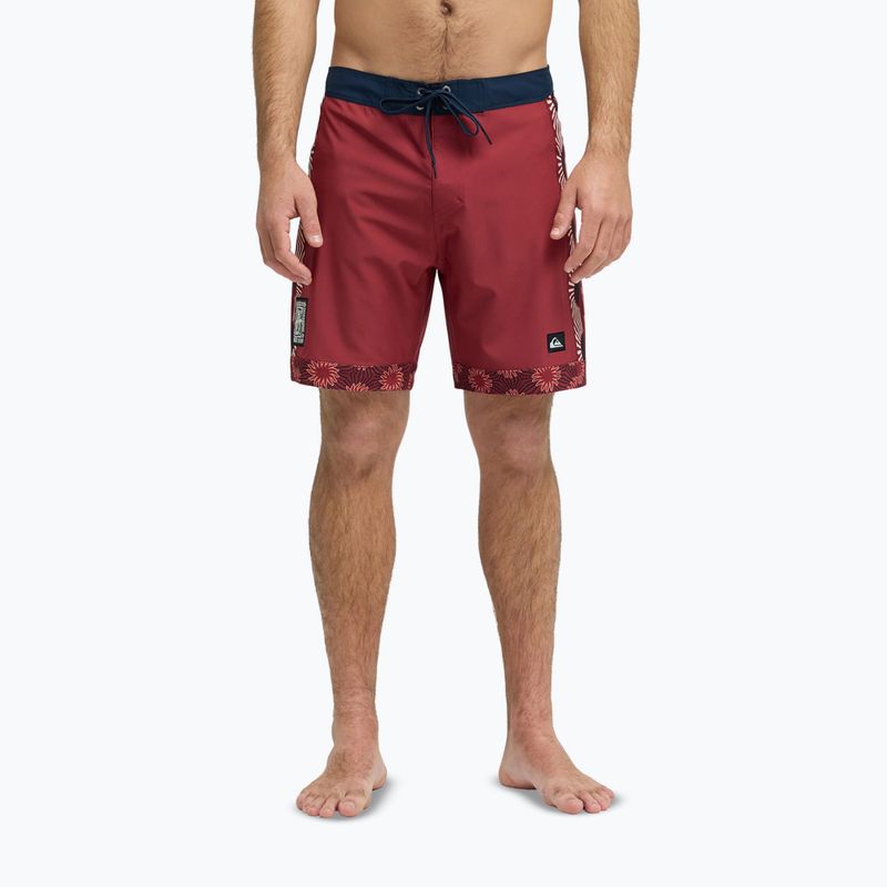 Men's swim shorts Quiksilver Surfsilk Nomad 18" burnt russet 3