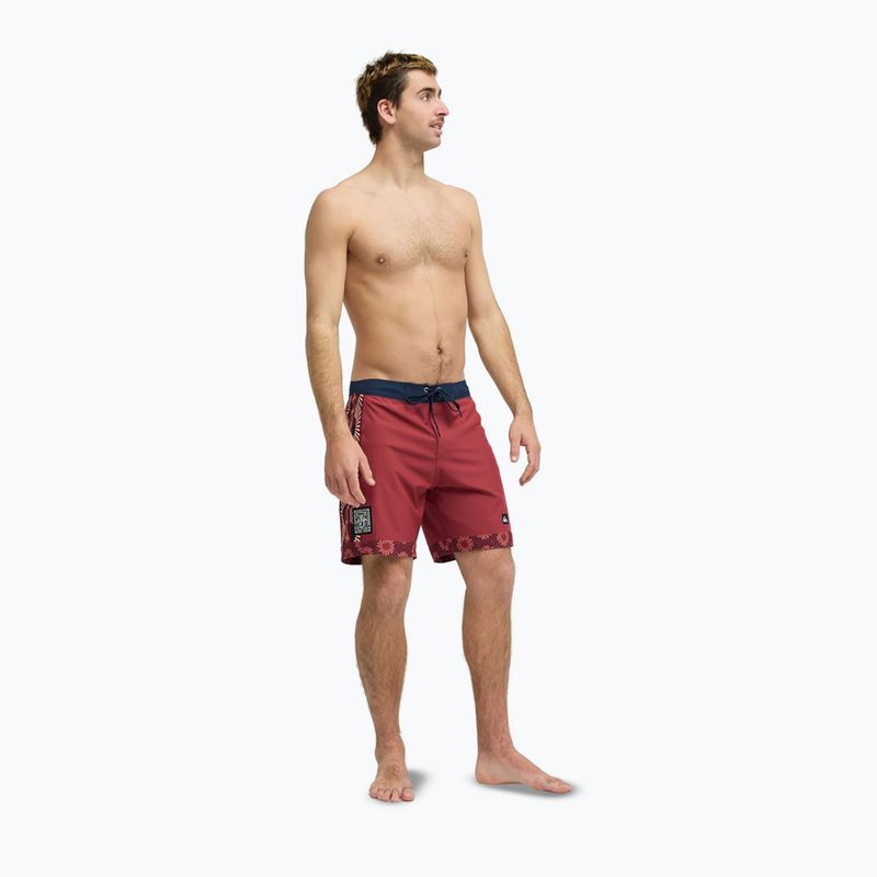 Men's swim shorts Quiksilver Surfsilk Nomad 18" burnt russet 4