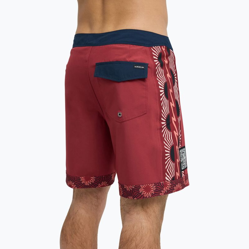 Men's swim shorts Quiksilver Surfsilk Nomad 18" burnt russet 8