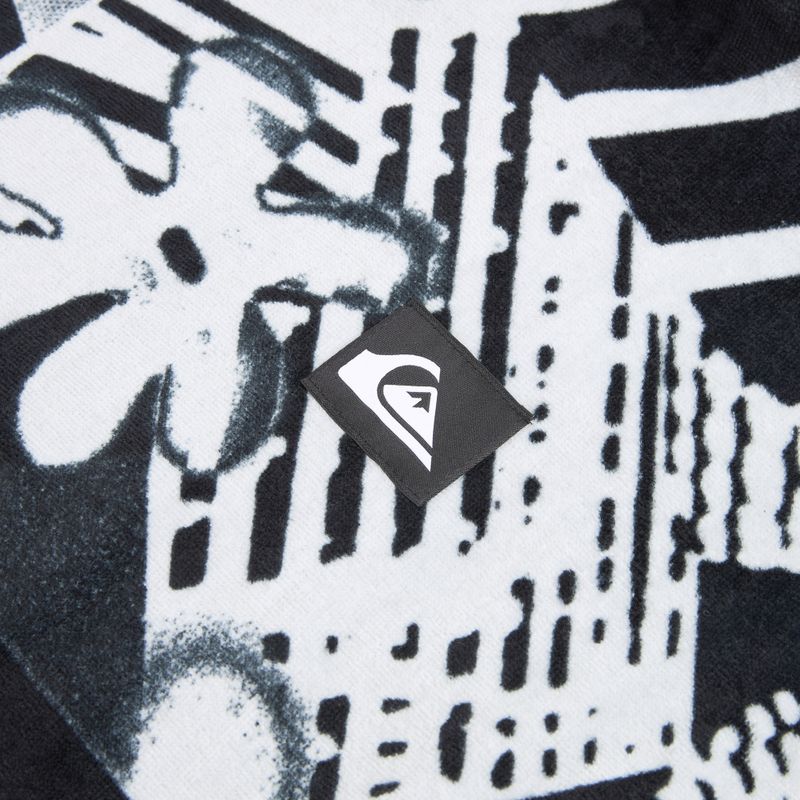 Men's poncho Quiksilver Hoody Towel Boy black momentum 3