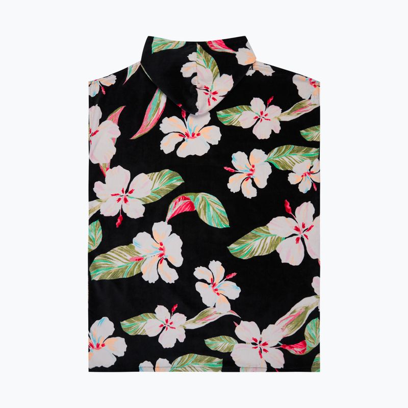 Women's poncho ROXY Stay Magical Printed anthracite spring charming 2