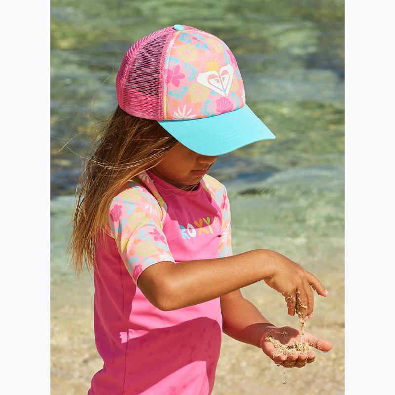 Children's baseball cap ROXY Sweet Emotions plumeria hippie hour diagonal 6
