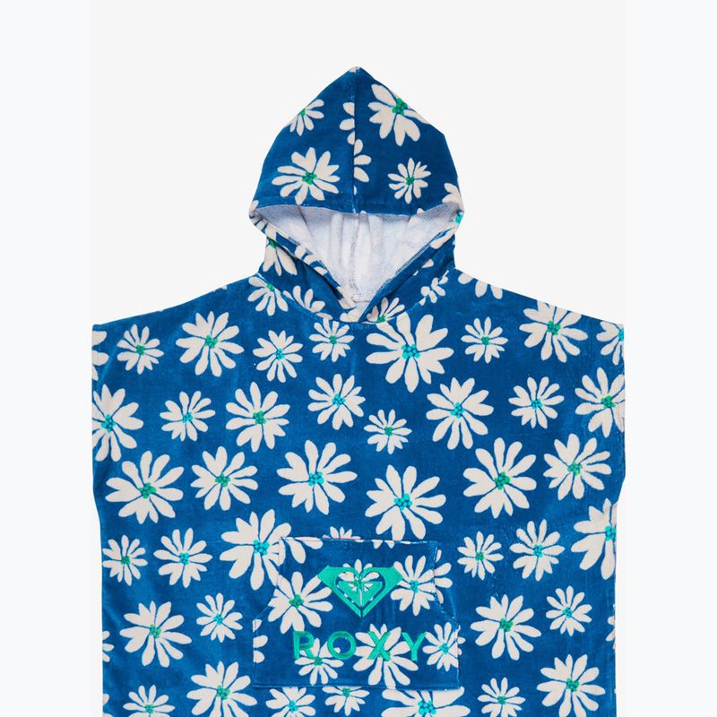 Women's poncho ROXY Stay Magical Printed coconut milk flower soul 3