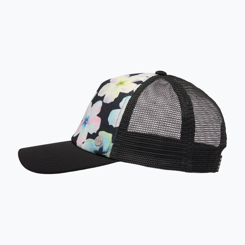 Women's baseball cap ROXY Beautiful Morning anthracite im fleur real 3