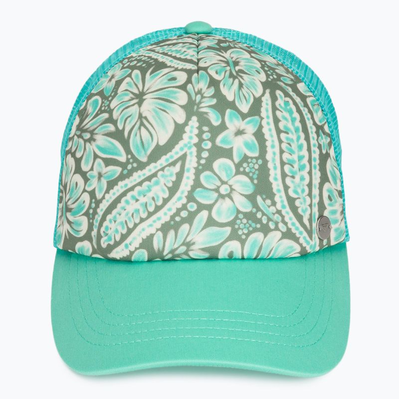 Women's baseball cap ROXY Beautiful Morning oil green wildside paisley 2