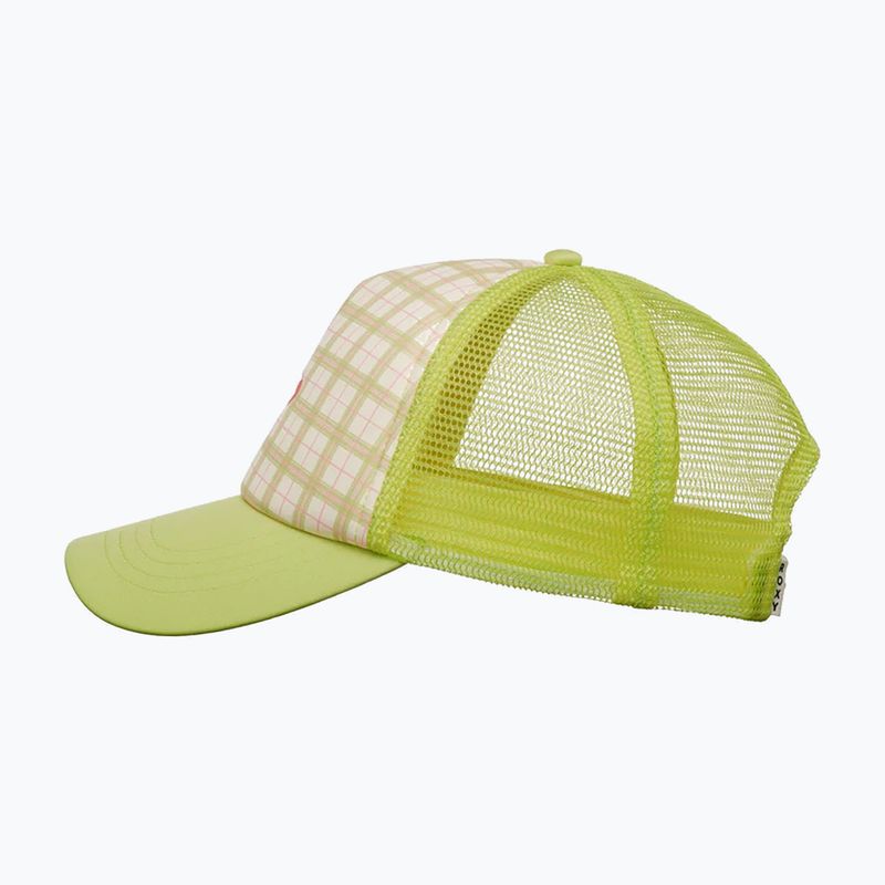 Women's baseball cap ROXY Beautiful Morning cloud dancer swell plaid 3