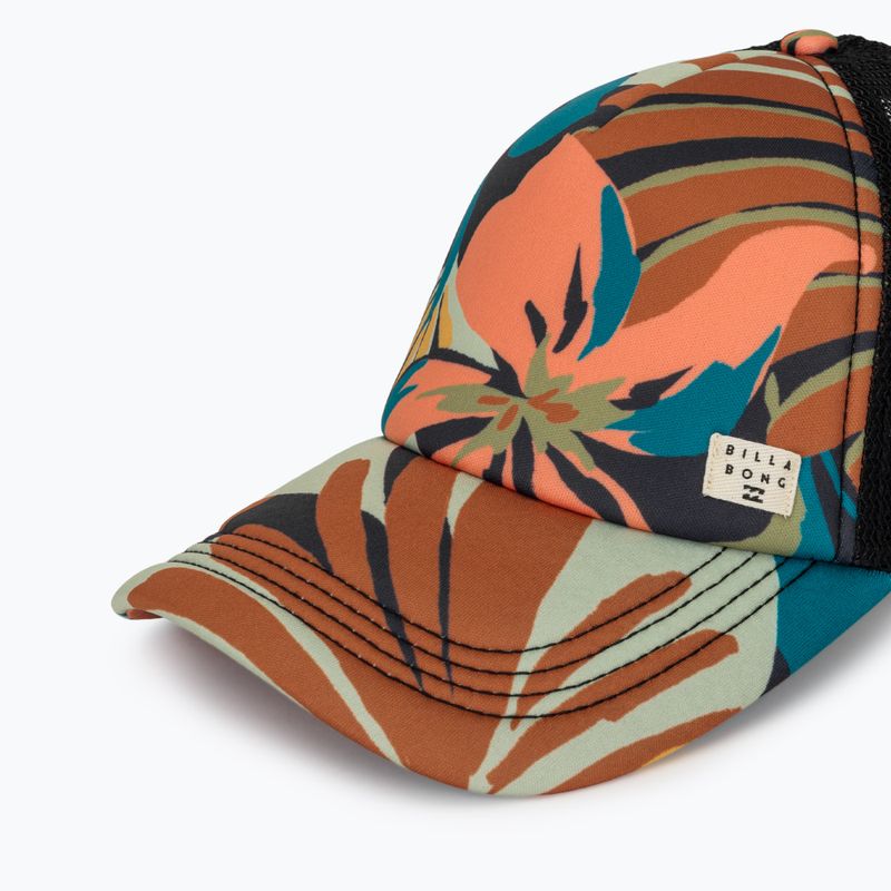 Women's baseball cap Billabong Heritage Mashup black sands 3