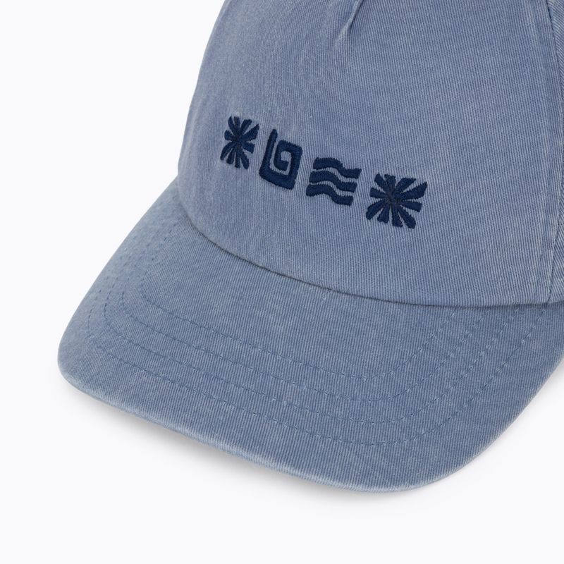 Women's baseball cap Billabong Hot Weather washed blue 3