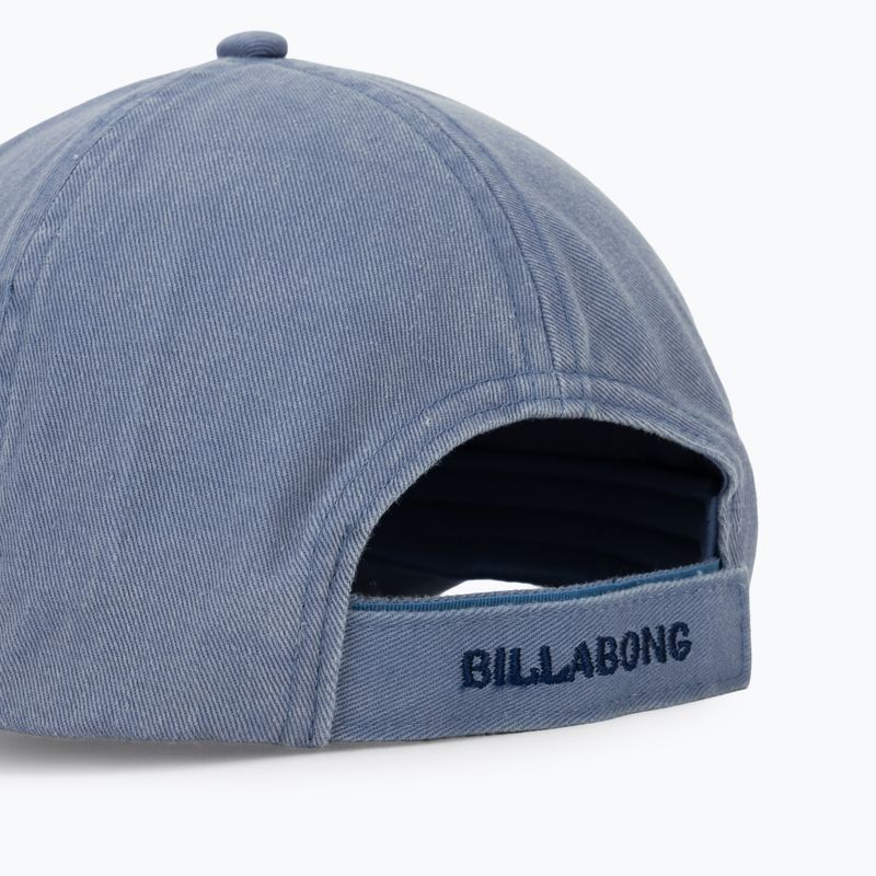 Women's baseball cap Billabong Hot Weather washed blue 4