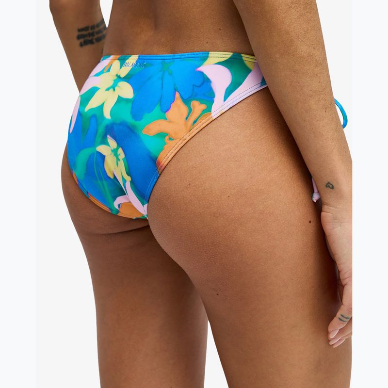 Swimsuit bottom Billabong Sol Searcher Tropic Tie Side aqua flores 4