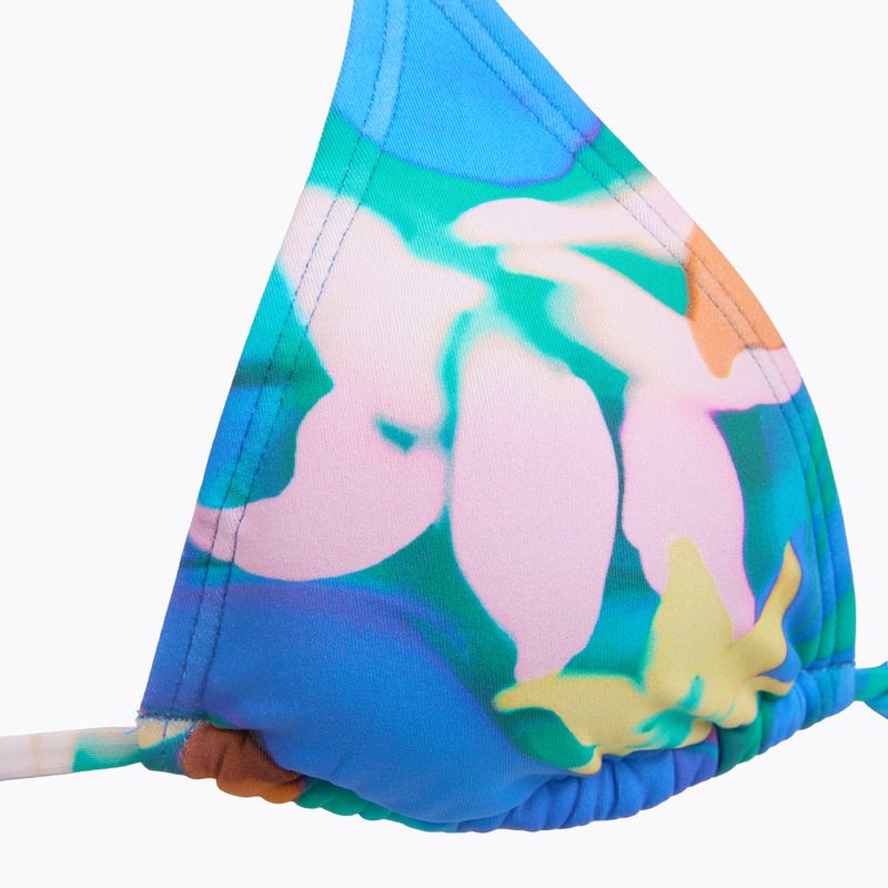 Swimsuit top Billabong Sol Searcher Multi Triangle aqua flores 3