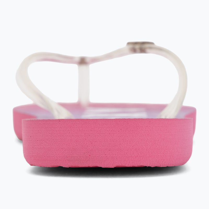Children's flip-flops ROXY Viva Jelly sangria sunset 6
