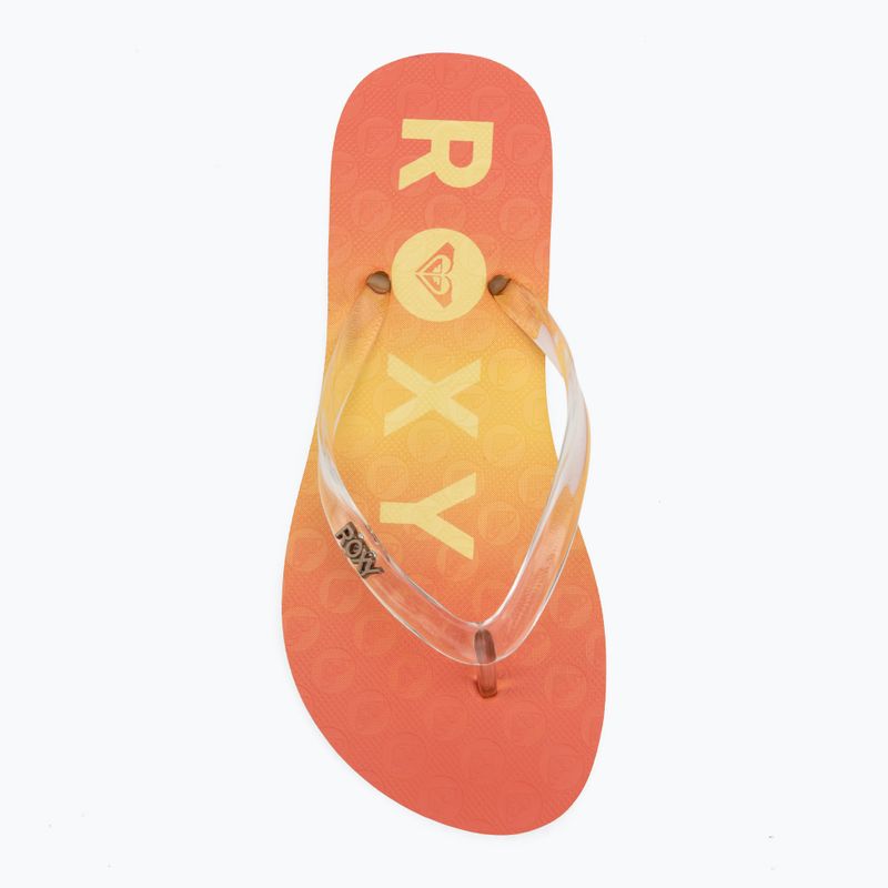 Children's flip-flops ROXY Viva Jelly camellia 5