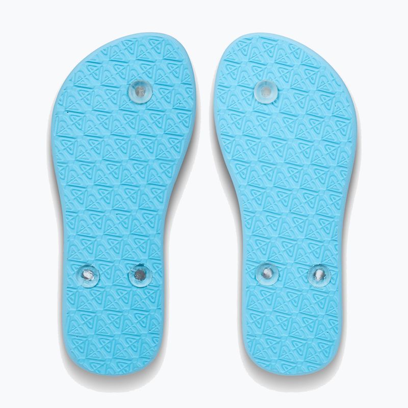 Children's flip-flops ROXY Viva Jelly aqua splash 3