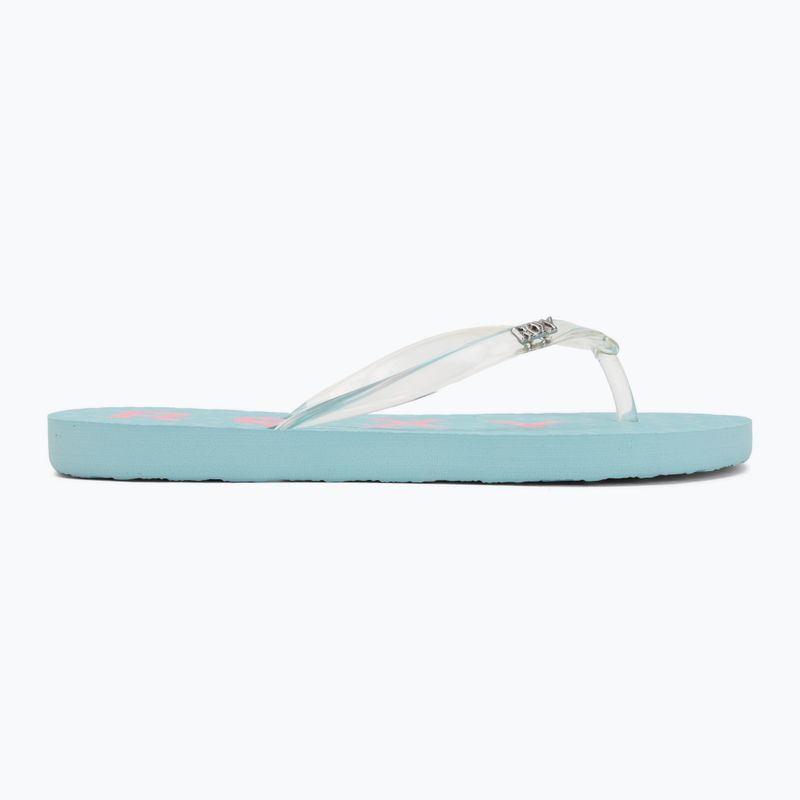 Children's flip-flops ROXY Viva Jelly aqua splash 2