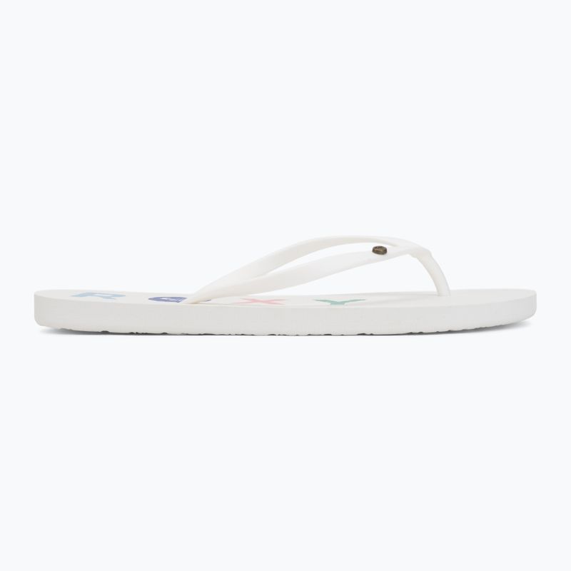Women's flip-flops ROXY Sandy III white multi 1 2