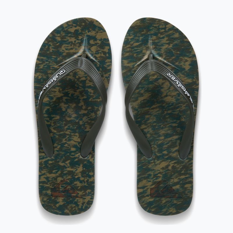 Men's flip-flops Quiksilver Molokai Recycled grape leaf 4