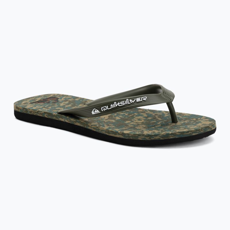 Men's flip-flops Quiksilver Molokai Recycled grape leaf