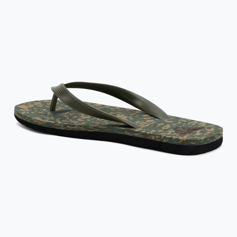 Men's flip-flops Quiksilver Molokai Recycled grape leaf 3