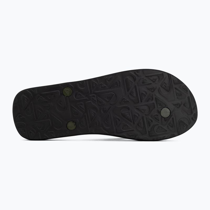 Men's flip-flops Quiksilver Molokai Recycled grape leaf 4