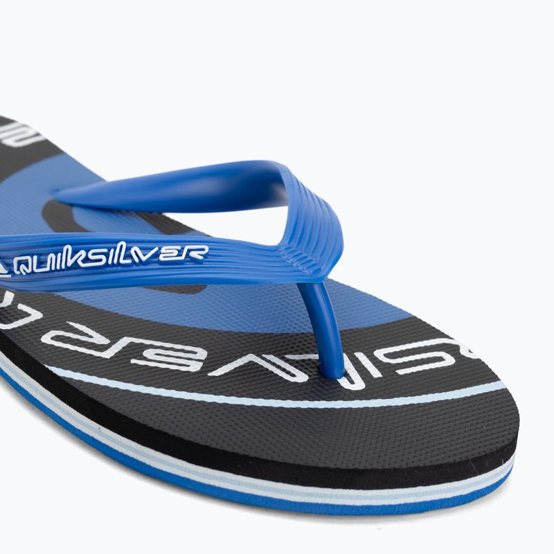 Men's flip-flops Quiksilver Molokai Screen dark navy 7