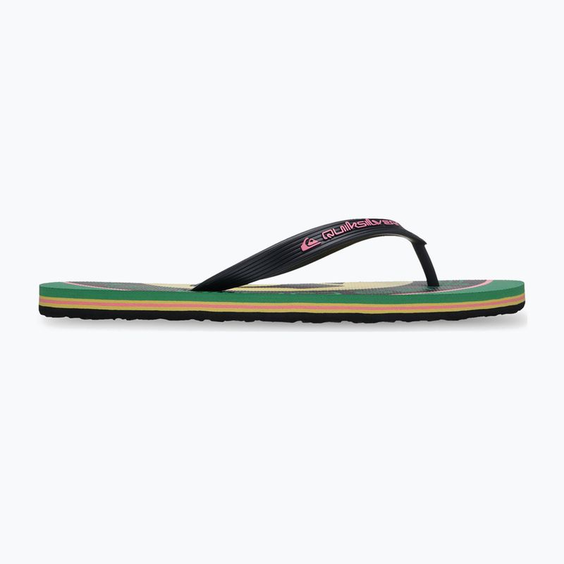 Men's flip-flops Quiksilver Molokai Screen leprechaun 2
