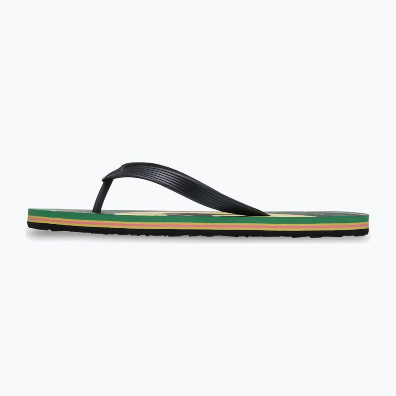 Men's flip-flops Quiksilver Molokai Screen leprechaun 3