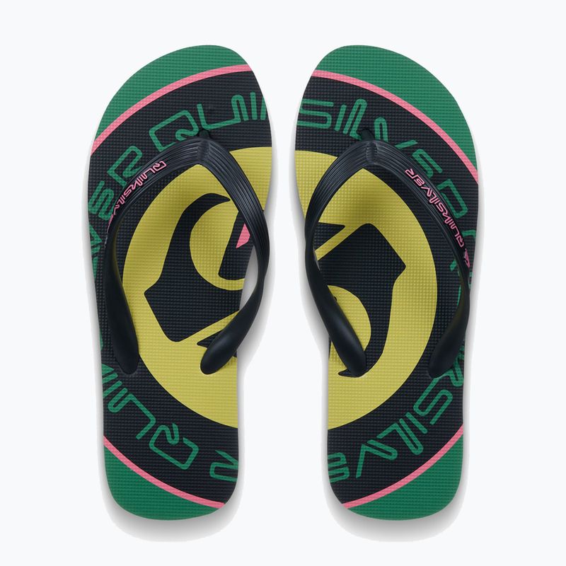 Men's flip-flops Quiksilver Molokai Screen leprechaun 4