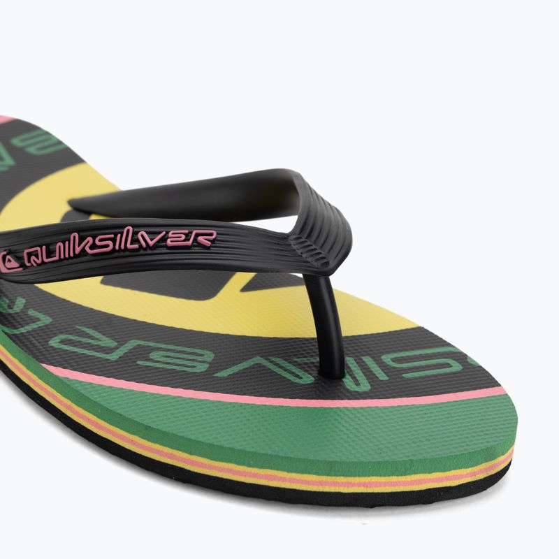 Men's flip-flops Quiksilver Molokai Screen leprechaun 7