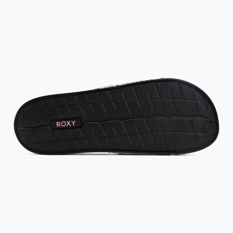 Women's slides ROXY Slippy IV plumeria 4