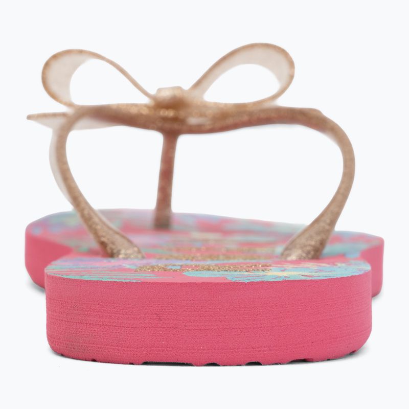 Children's flip-flops ROXY Lulu IV pink multi camo 6